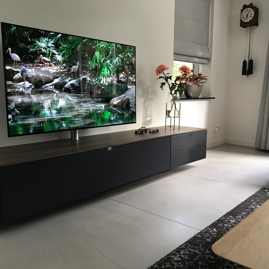 Slaapkamer Vooruit Cerebrum Spectral Next TV-meubel met 'verborgen soundbar' | Audio TV Centrum